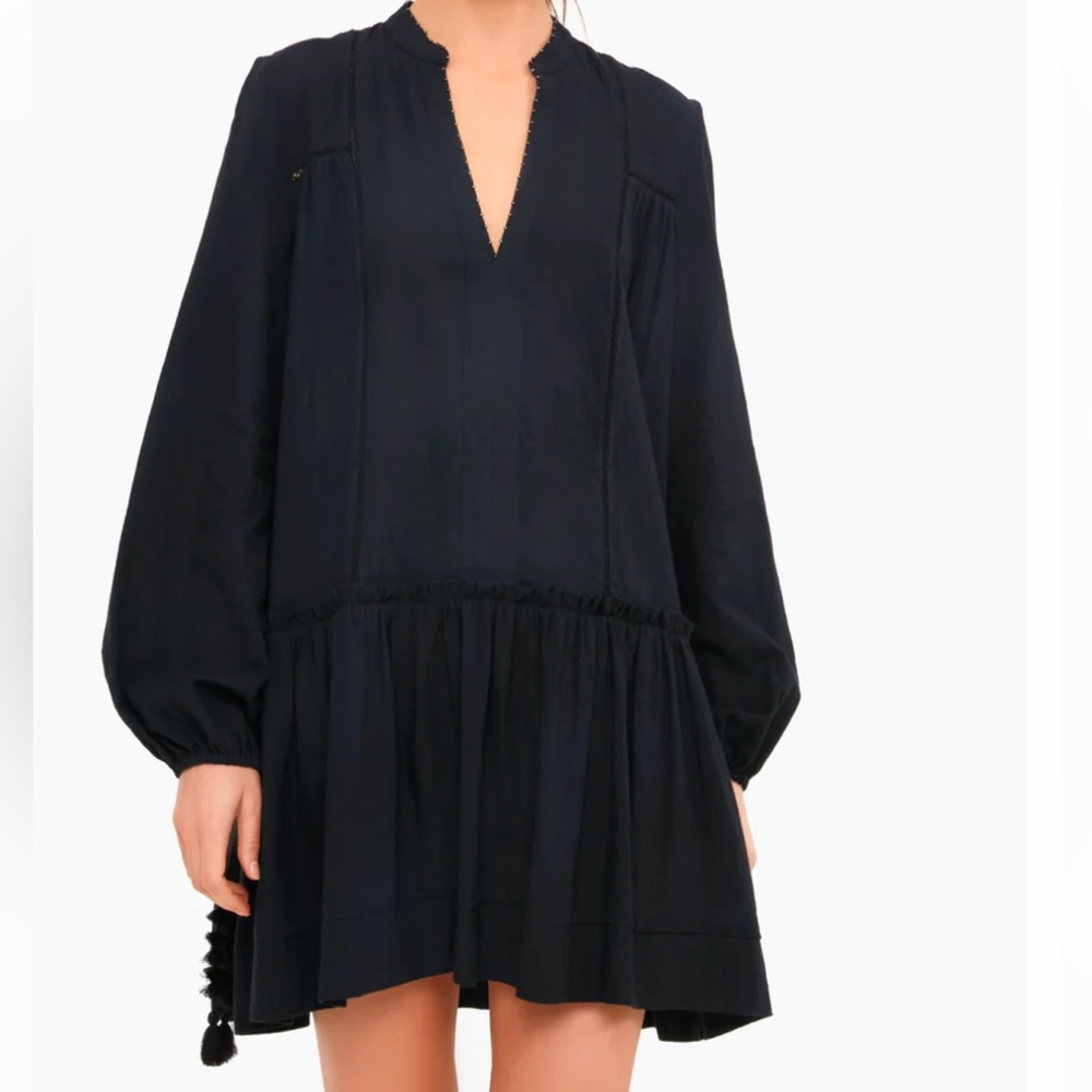 Tuckernuck Pomander place Black Ophelia dress size XS used